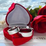 Par de Alianças Reta Aço Inox Reta 6MM Tradicional