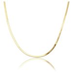 Choker Fita Banhado Ouro 18K