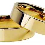 Par de Aliança de Tungstênio Reta 6MM de Largura