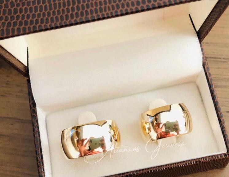 mod12mm2.jpg Par Alianças de Moedas Antiga Abaulada 12MM de Largura - Imagem 1