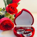 Par Alianças de Aço Inoxidável Prata 6MM Chanfrada